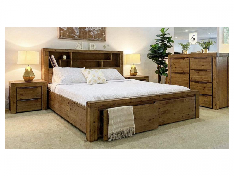 Lawnton King Bed Frame VIP Furniture La Z Boy Beds R Us Cairns